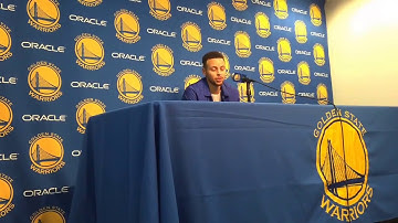 Stephen Curry on Iguodala/Livingston oop: "not often the play of the game is one that didn
