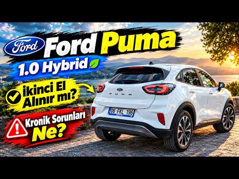 Ford Puma Hybrid İnceleme / Hem Alırken Ucuz Hem Yakıtı Az Peki Sorunları Neler?