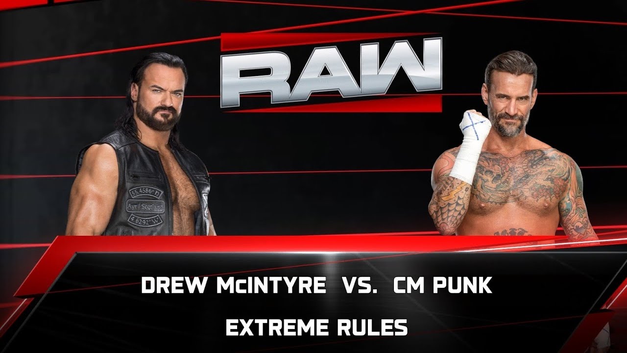 CM Punk vs Drew McIntyre, WWE RAW 2026 | WWE 2k25 Gameplay