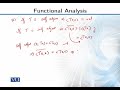 MTH641 Functional Analysis Lecture No 110