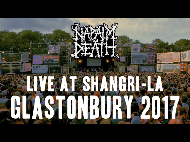 Napalm Death Live @ Shangri-La, Glastonbury 2017 (Full Set) class=