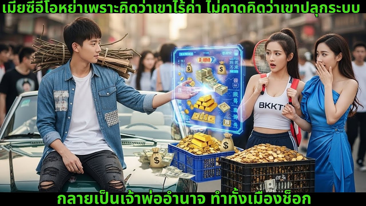 เมียซีอีโอหย่าเพราะคิดว่าเขาไร้ค่า ไม่คาดคิดว่าเขาปลุกระบบ กลายเป็นเจ้าพ่ออำนาจ ทำทั้งเมืองช็อก