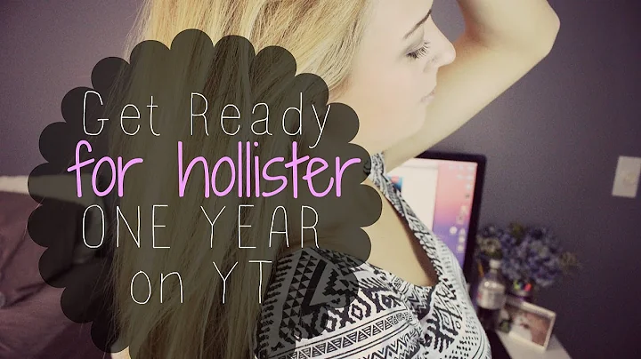 Get Ready For Work With Me Hollister Edition | Happy One Year!