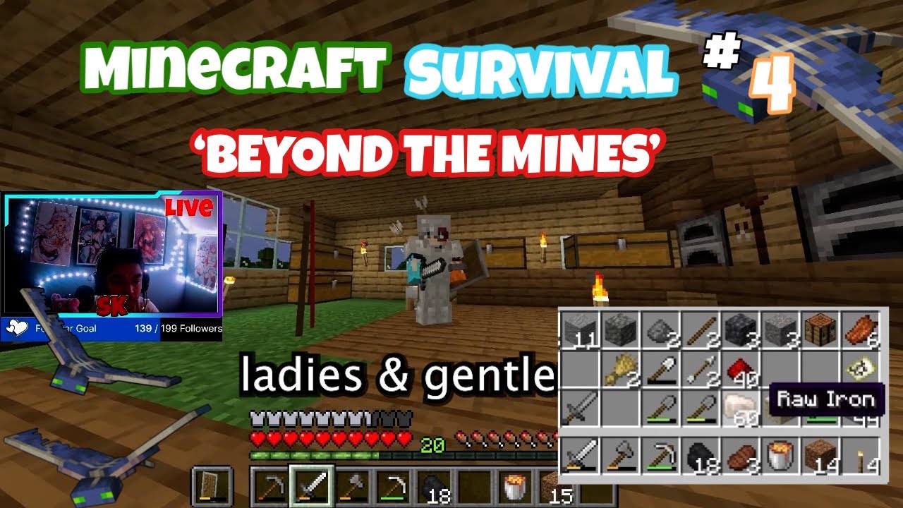 Minecraft Survival #4 Going BEYOND the mines' - YouTube