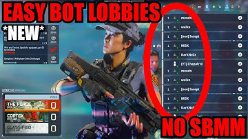 *NEW* BOT LOBBY BO7 BETA! NO SBMM! GET EASY LOBBIES! BO7 GLITCHES! (BO7 BETA GLITCH)