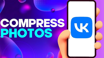 How to Turn Off or On Compress Photos on Vk app on Android or iphone IOS