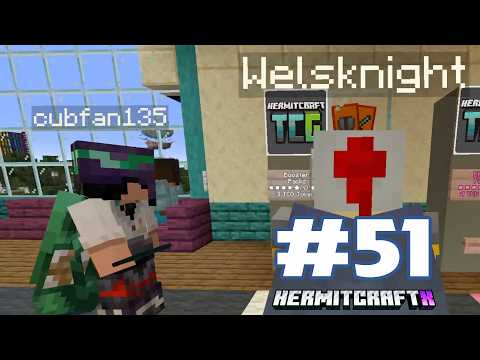 Two HermitCraft TCG matches! Joe vs. Cubfan135! Joe vs. Welsknight! — HermitCraft 10: ep 51