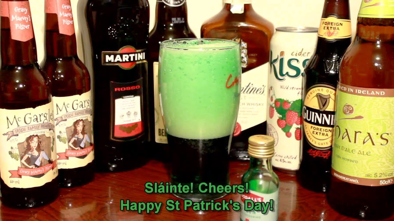How to Make Green Beer for Patricks Day