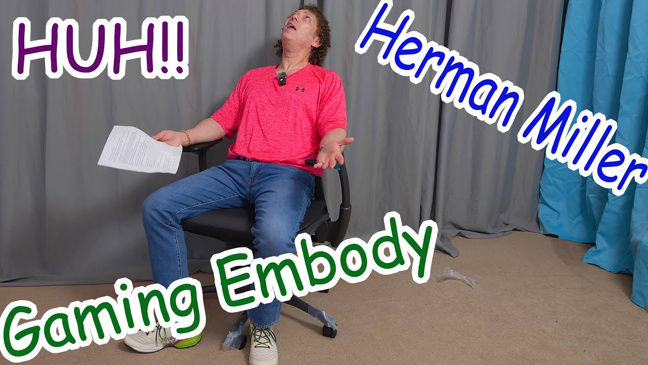 Первые впечатления от Herman Miller Gaming Embody! Я был в шоке!