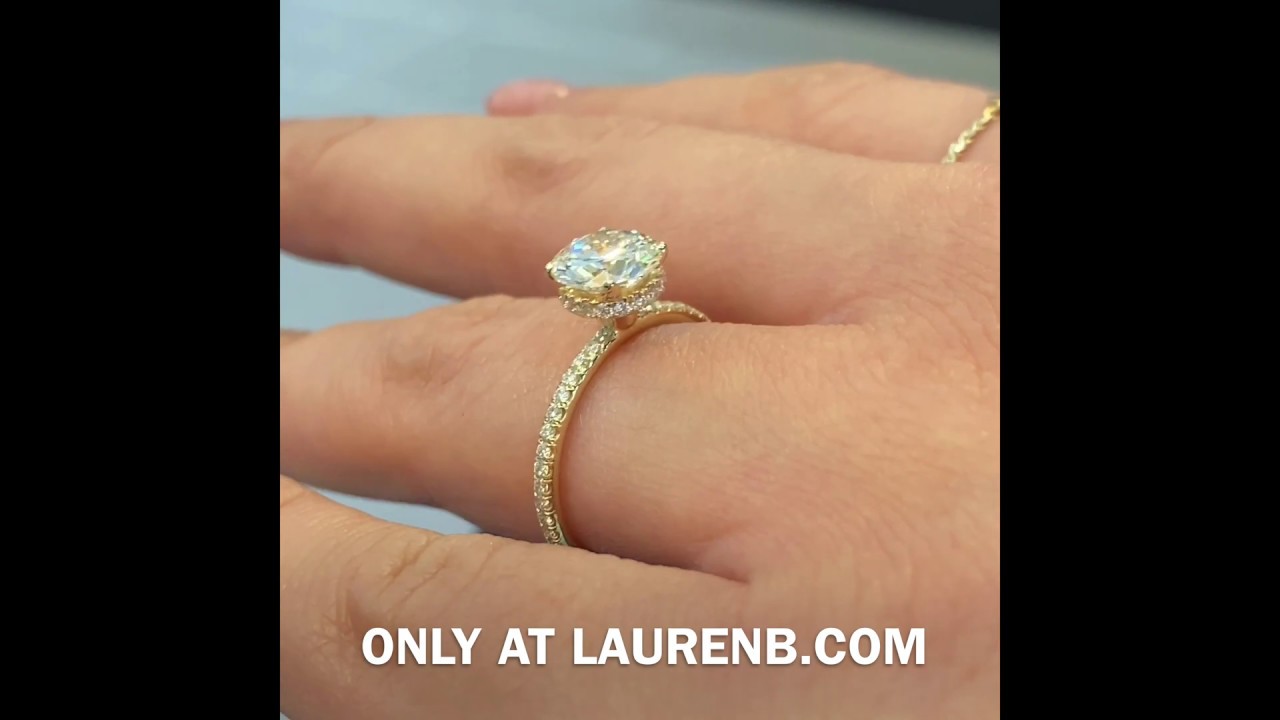 Pear Shaped Engagement Ring, 1.5 Carat Solitaire Engagement Ring, Tear –  The Golden Glam