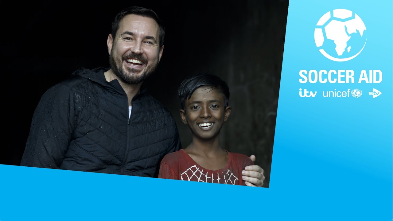 Martin Compston meets children affected by child labour in Bangladesh | Soccer Aid for UNICEF 2024