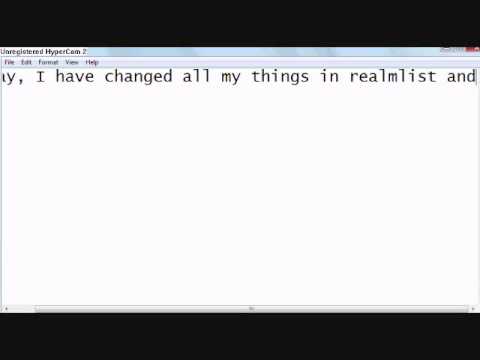 WoW private server login problem!