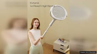 2-Pack Rotating Head Rechargeable Fly Swatter Electric Fly Swatter Racket Bug Zapper Review