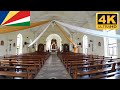 【4K】 Beach & Churches Anse Royale Mahé Seychelles