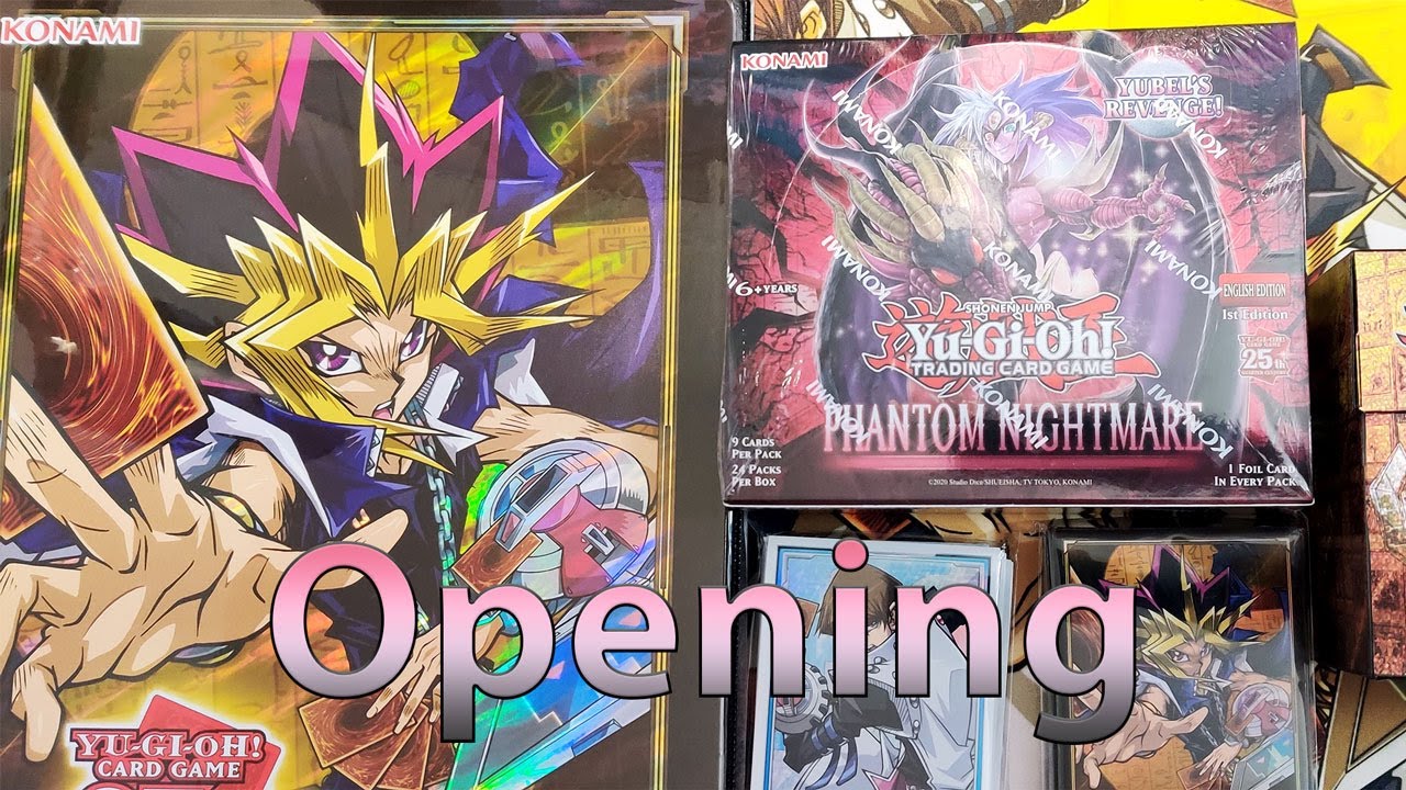 Phantom Nightmare and 25th Anniversary Accessories for Yu-Gi-Oh! TCG
