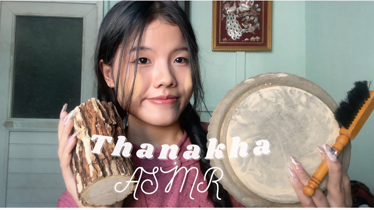 ASMR | Traditional Myanmar Thanakha Skincare Roleplay in Eng🇲🇲✨ (Layered Sounds, Grinding)