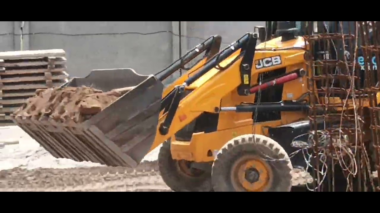 Back Filling Work of Building Foundation. - YouTube