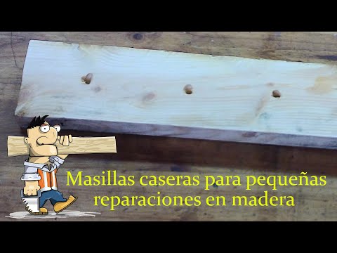 Vídeo: Masilla de guix de bricolatge per a la pintura - tecnologia