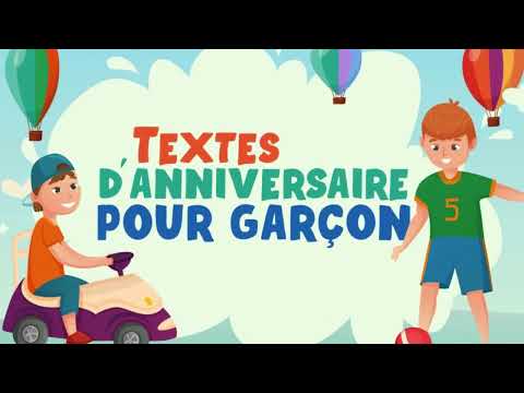 Vidéo: Préparer un message d'anniversaire pour un garçon (4 ans)