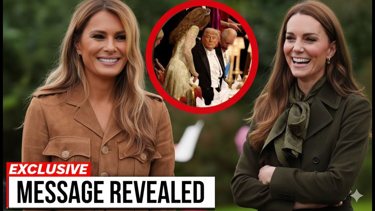 Princess Kate's STRONG 5 Word Message for Melania Trump Revealed