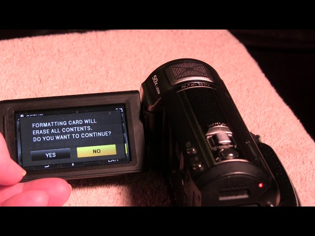tutorial on panasonic HC-V720 - YouTube