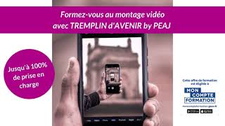 Formez-vous en montage video avec PEAJ Resimi