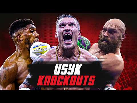 Oleksandr Usyk - MOST SAVAGE Knockouts & Moments 😱🔥