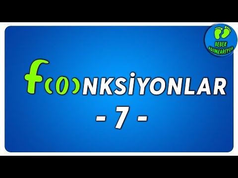 Fonksiyonlar 7 | Bebek Adımlarıyla Fonksiyonlar #bebekadımları #fonksiyonlar