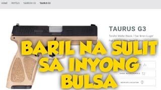 TAURUS G3 Made in Brazil ayos mga idol SULIT SA BULSA