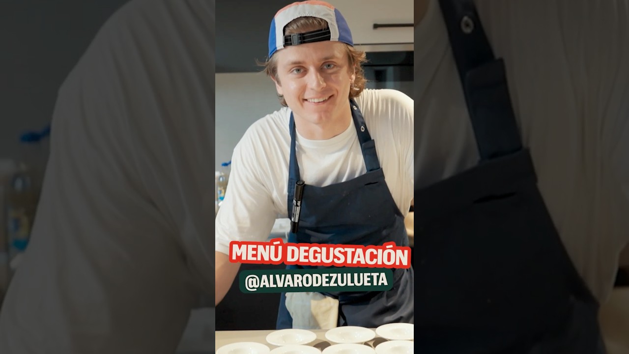 Lo típico que sales de festi y acabas comiendo un menú de Álvaro Zulueta con unas San Miguel