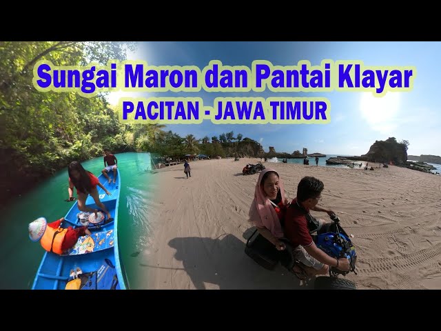 Asyiknya naik Perahu di Sungai Maron Pacitan class=