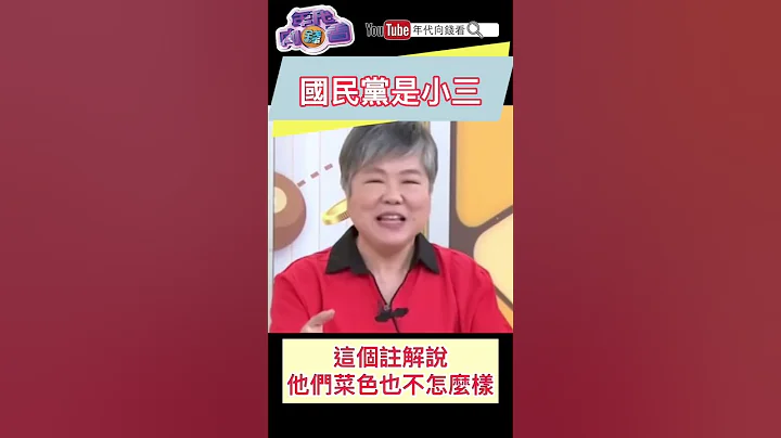 #國民黨 是小三 - 天天要聞