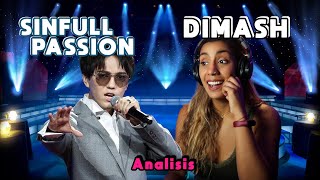 DIMASH "SINFUL PASSION"🤯DE OTRO MUNDO😮 Vocal coach Analiza y Reacciona |ANA MEDRANO