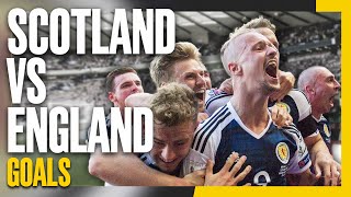 Scotland Goals v England | Griffiths, Robertson, Souness, Dalglish & More! | Scotland National Team