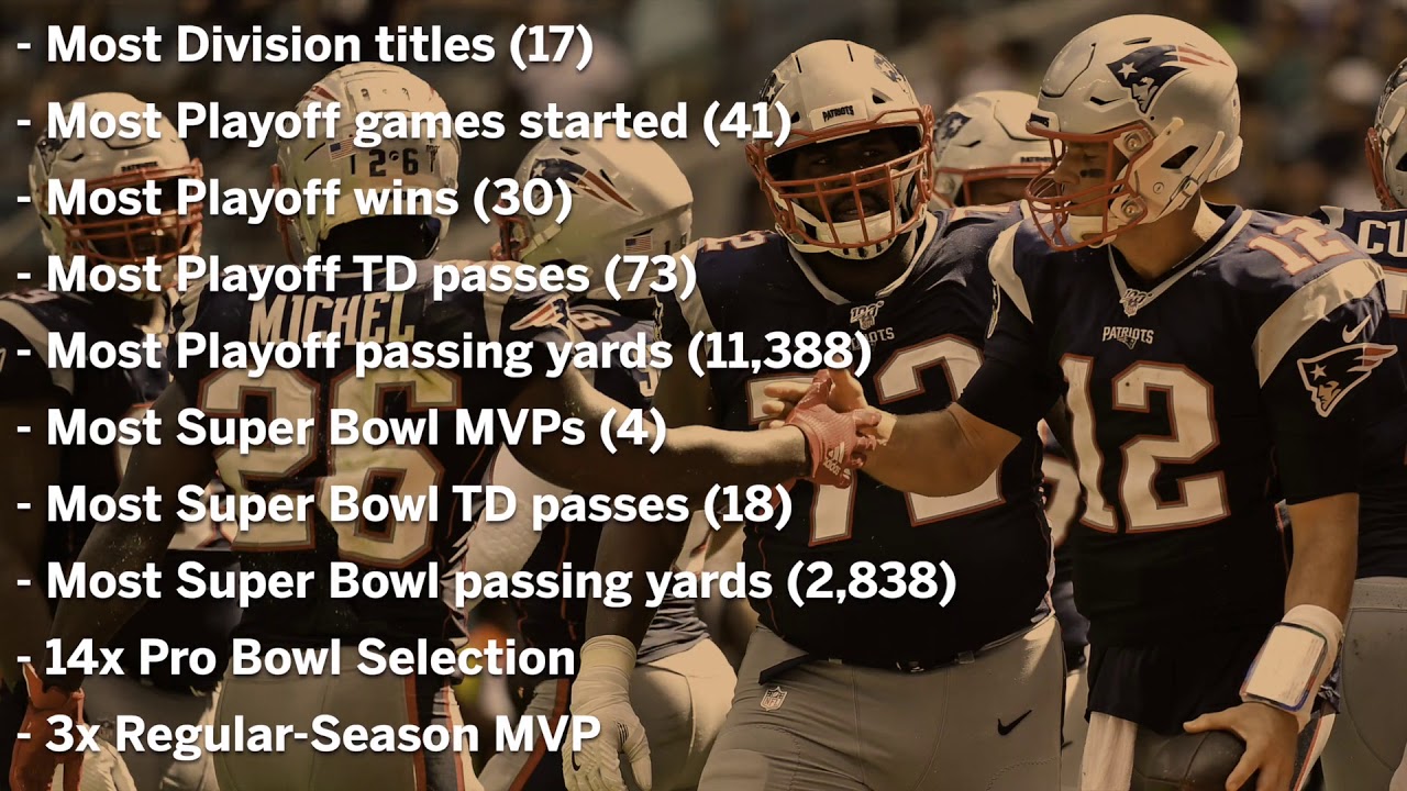 Tom Brady Career Records And Accomplishments As A Patriot 