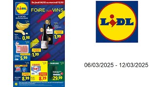 Catalogue Lidl - Catalogue de la semaine -  06/03/2025 - 12/03/2025