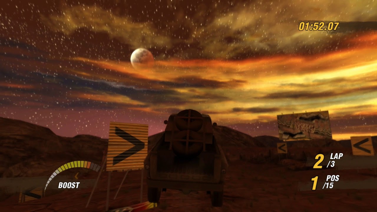 Motorstorm: ночь на Raingod Mesa (без комментариев)