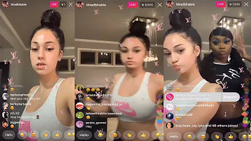 Bhad Bhabie (Danielle Bregoli) w/ Asian Da Brat (Asian Doll) On IG Live | October 4th, 2019