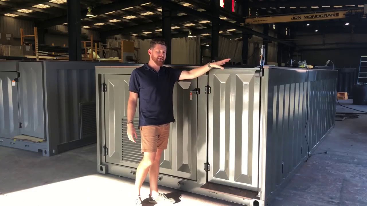 How to make shipping container pool - YouTube