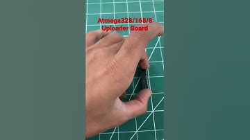 Atmega328/168/8 Uploader Board #arduino #atmel #electronic #uploader #programmer