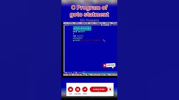Program of Goto Statment in C | #shorts #youtube #ytshorts #trending #youtubeshorts #music #reels