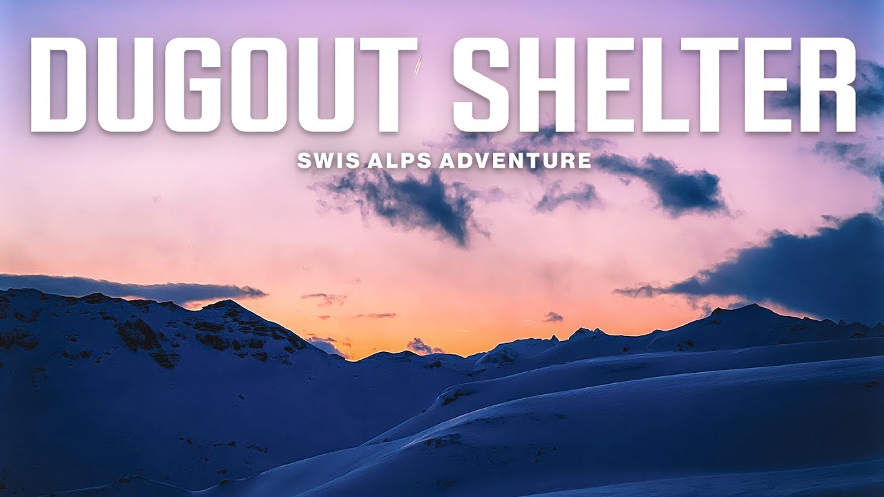 4 Meters of Snow & No Tent – Solo Winter Survival in the Swiss Alps