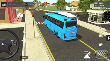 Bus Simulator Indonesia 3D Game 2023 - Indonesia Coach Bus Driving Gameplay Android 