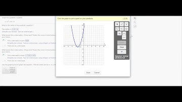 Graphing Parabolas on MyLab Math