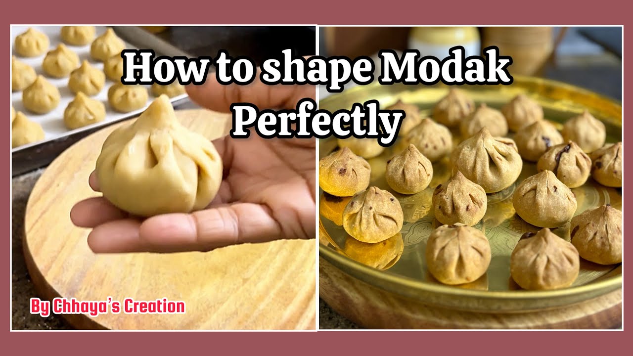“How to shape Modak perfectly | Simple & Easy Method” - YouTube