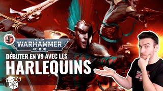 Warhammer 40.000 : Débuter en v9 avec les Harlequins