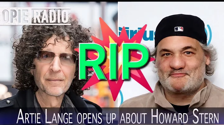 Artie Lange opens up about Howard Stern - Opie Rad...