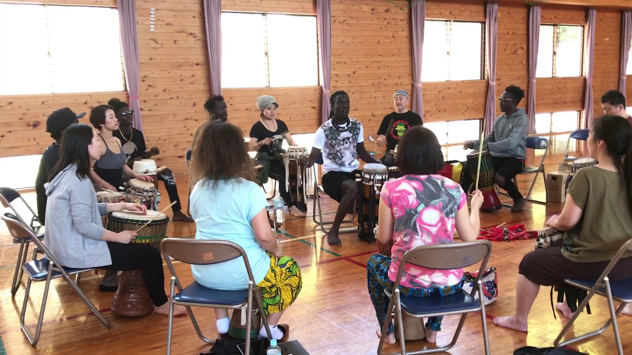 SABAR drum class in Tokyo