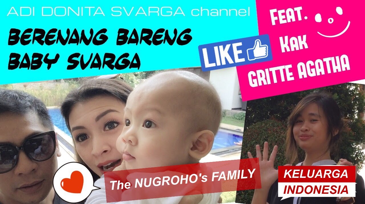 SEKOLAH RENANG BAYI Bareng Baby SVARGA GRITTE DONITA ADI Vlog