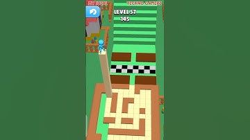 Stacky Dash Level 57 #technogamerz #stackydash #shorts